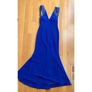 Navy Blue Prom Dress